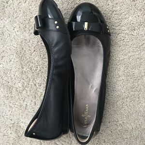 Cole Haan Black Ballet Flats with Nike Air Sole